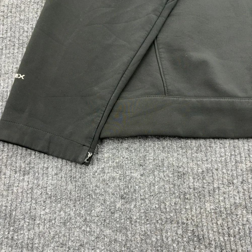 The‎ North Face Softshell Jacket Mens 2XL Black Apex Bionic Full Zip Windproof
